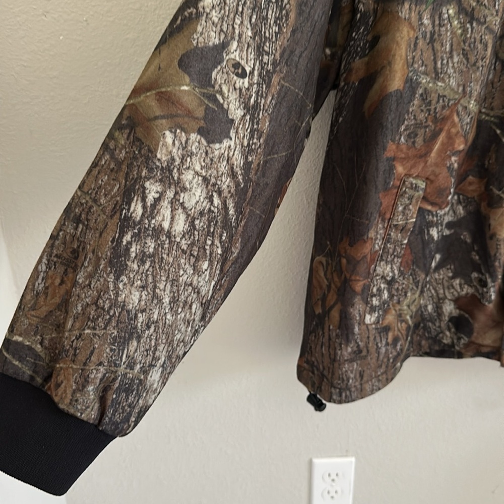 Mens Stearns Dry-wear Mossy Oak hunting cammo quilted jacket XL - Picture 4 of 7